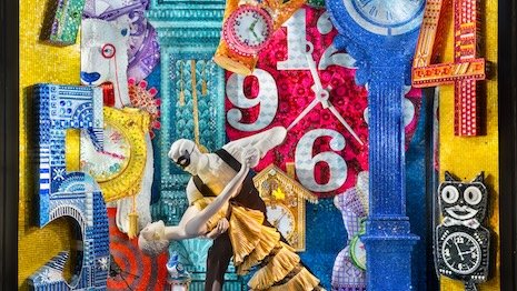 Bergdorf Goodman unveils vibrant holiday window displays