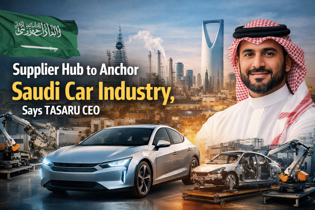 Supplier Hub to Anchor Saudi Car Industry, Says TASARU CEO
