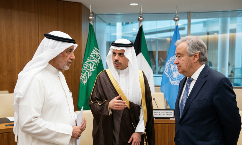 Saudi FM Discusses Regional Situation with Kuwait & UN Chief | Middle East Updates