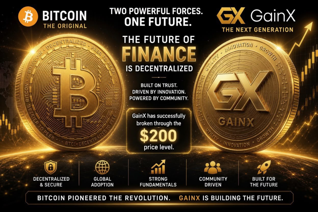 GainX Continues Historic Momentum, Sets New Records as Price Crosses the $200 Milestone